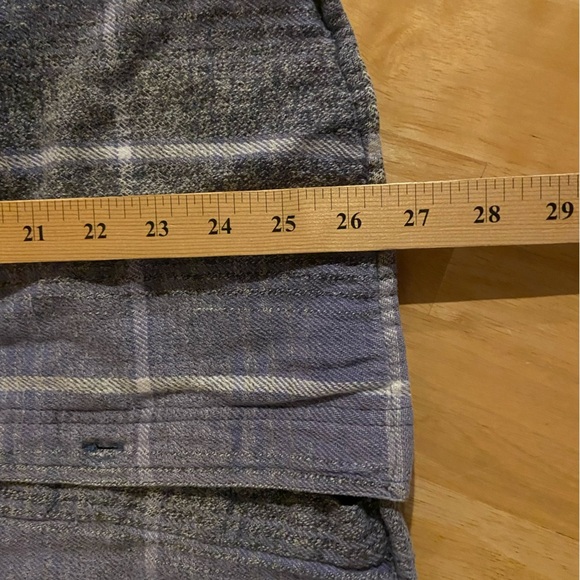 Vintage 90s Plaid Button Up Shirt Mens Large Protest Purple Grunge Nirvana - Picture 11 of 14